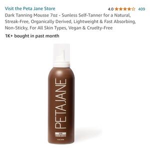 Peta Jane Dark Self Tanner